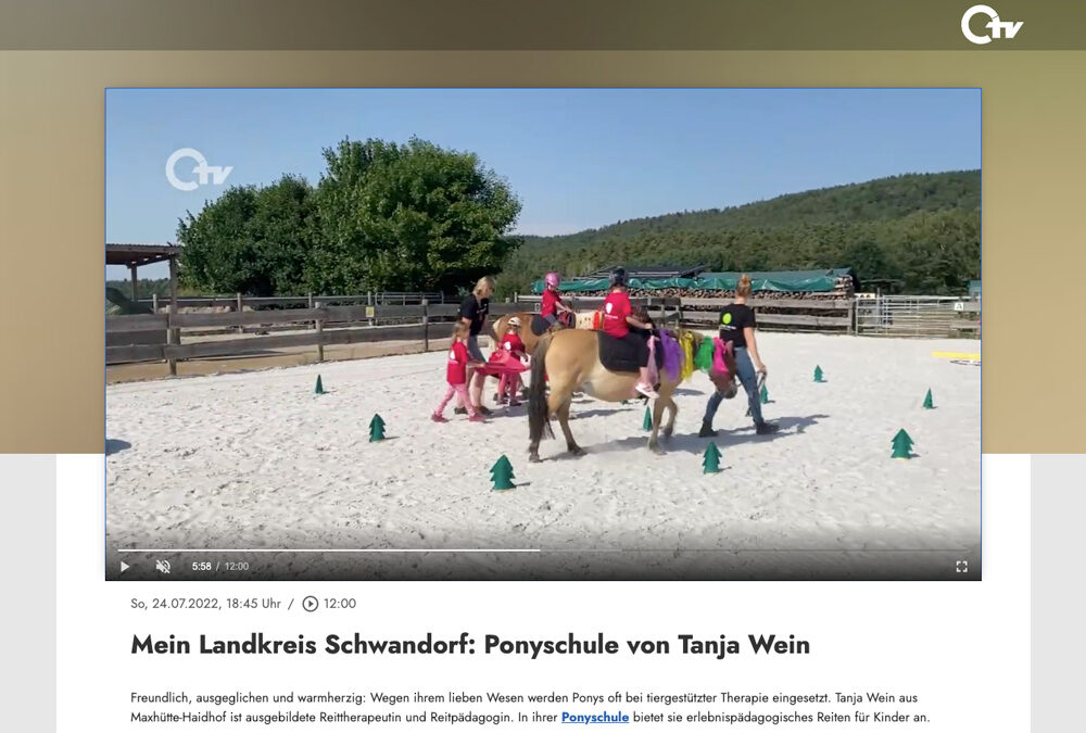 Bericht über die Ponyschule Tanja Wein bei OTV
